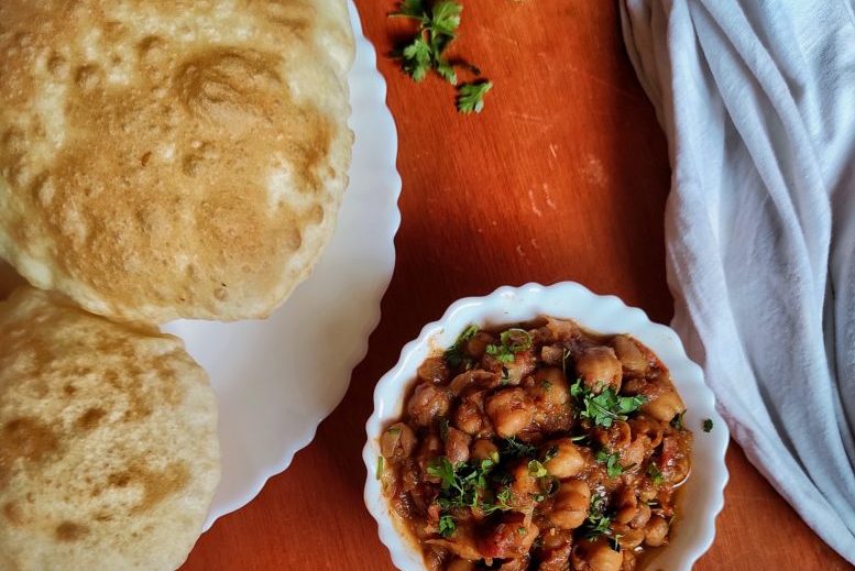 Indian Fast Foods- Chole Bhature