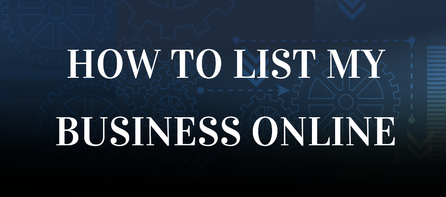 how to list my business