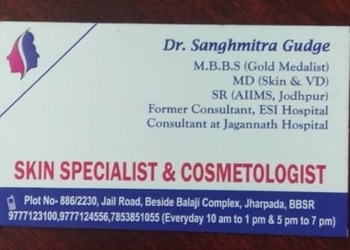 5 Best Dermatologist doctors in Bhubaneswar, OD 
