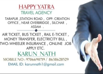 HAPPY-YATRA-Local-Businesses-Travel-agents-Silchar-Assam-1