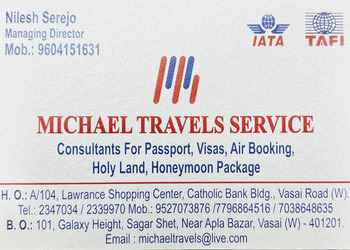 MICHAEL-TRAVEL-SERVICE-Local-Businesses-Travel-agents-Vasai-Virar-Maharashtra-1