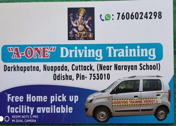A-one-driving-training-Driving-schools-Choudhury-bazar-cuttack-Odisha-1