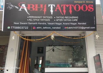 Abhi-tattoos-Tattoo-shops-Vazirabad-nanded-Maharashtra-1