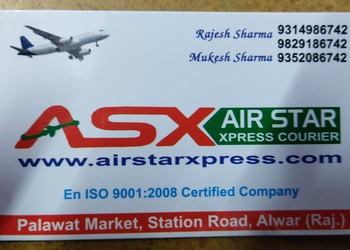 Air-star-express-courier-Courier-services-Alwar-Rajasthan-1