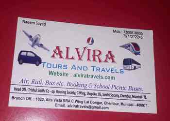 Alvira-travels-Travel-agents-Chembur-mumbai-Maharashtra-1