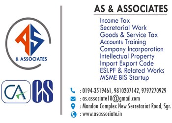 As-associates-Chartered-accountants-Batamaloo-srinagar-Jammu-and-kashmir-1