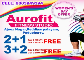 Aurofit-fitness-studio-Gym-Oulgaret-pondicherry-Puducherry-1