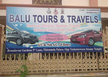 Balu-car-travels-Travel-agents-Arundelpet-guntur-Andhra-pradesh-1