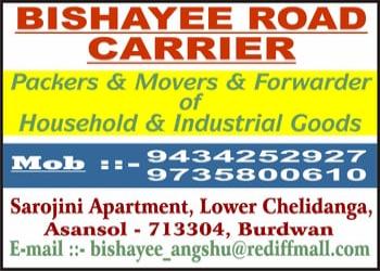 Bishayee-road-carrier-Packers-and-movers-Burnpur-asansol-West-bengal-1