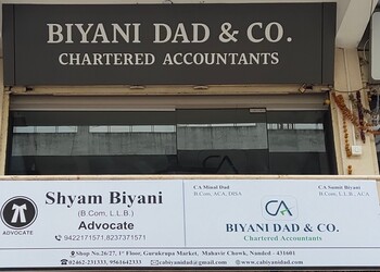 Biyani-dad-co-Chartered-accountants-Gandhi-nagar-nanded-Maharashtra-1