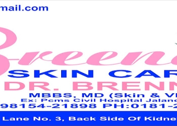 Breena-skin-care-Dermatologist-doctors-Jalandhar-Punjab-1