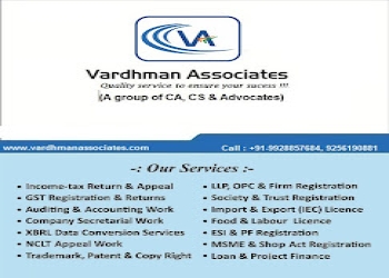 Ca-vardhman-associates-Chartered-accountants-Jagatpura-jaipur-Rajasthan-2