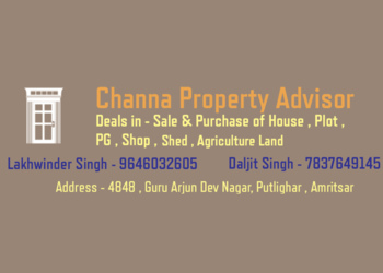 Channa-property-advisor-Real-estate-agents-Amritsar-cantonment-amritsar-Punjab-1