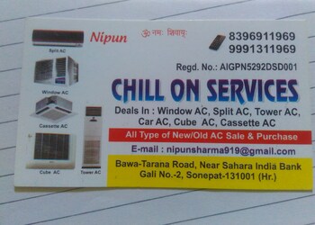 Chill-on-services-Air-conditioning-services-Sonipat-Haryana-1