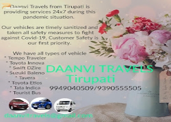 Daanvi-travels-Travel-agents-Tirupati-Andhra-pradesh-2