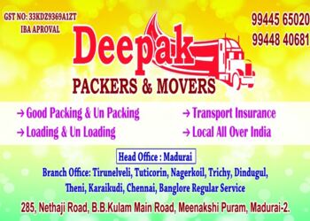 Deepak-packers-movers-Packers-and-movers-Madurai-Tamil-nadu-1