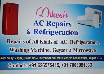Dikesh-ac-repair-refrigeration-Air-conditioning-services-Amanaka-raipur-Chhattisgarh-3