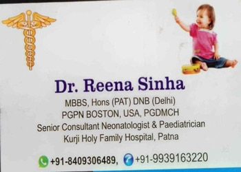 Dr-reena-sinha-Child-specialist-pediatrician-Boring-road-patna-Bihar-1