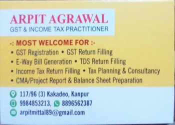 Gst-income-tax-practitioner-arpit-agrawal-Tax-consultant-Fazalganj-kanpur-Uttar-pradesh-2