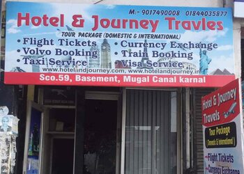 Hotel-and-journey-travels-Travel-agents-Sector-12-karnal-Haryana-1