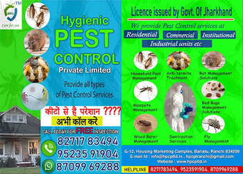Hygienic-pest-control-pvt-ltd-Pest-control-services-Lalpur-ranchi-Jharkhand-1