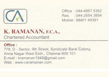 K-ramanan-co-Chartered-accountants-Anna-nagar-chennai-Tamil-nadu-1