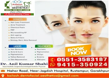 Kailash-dentofacial-aesthetics-research-centre-Dermatologist-doctors-Betiahata-gorakhpur-Uttar-pradesh-1