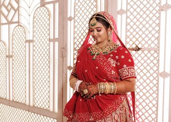 Kritika-khandelwal-makeovers-Bridal-makeup-artist-Nasirabad-ajmer-Rajasthan-3