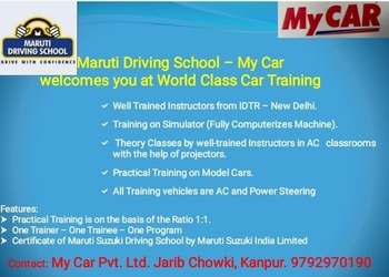 Maruti-driving-school-Driving-schools-Fazalganj-kanpur-Uttar-pradesh-2