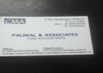 Paliwal-associates-Chartered-accountants-Chinhat-lucknow-Uttar-pradesh-1