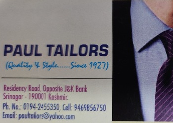 Paul-tailors-Tailors-Srinagar-Jammu-and-kashmir-1