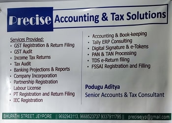 Precise-accounting-tax-solutions-Chartered-accountants-Jeypore-Odisha-2