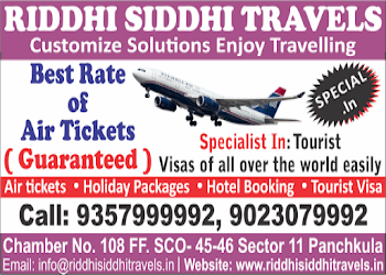 Riddhi-siddhi-travels-Travel-agents-Panchkula-Haryana-2