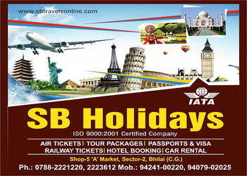 Sb-travels-services-Travel-agents-Sector-6-bhilai-Chhattisgarh-1