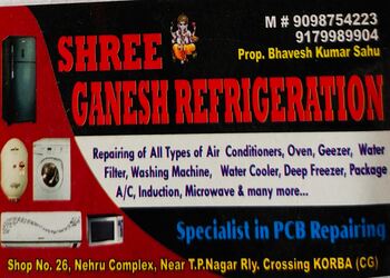 Shree-ganesh-refrigeration-Air-conditioning-services-Korba-Chhattisgarh-1