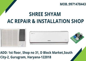 Shree-shyam-ac-repair-installation-shop-Air-conditioning-services-Gurugram-Haryana-1