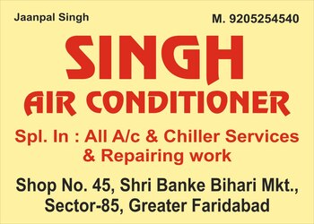 Singh-air-conditioner-Air-conditioning-services-Sector-12-faridabad-Haryana-1