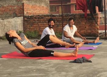 Sunrise-yoga-with-ayush-Yoga-classes-Sigra-varanasi-Uttar-pradesh-1