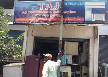 Taj-air-conditioner-refrigeration-service-center-Air-conditioning-services-Benz-circle-vijayawada-Andhra-pradesh-1