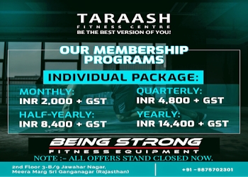 Taraash-fitness-gym-Gym-Sri-ganganagar-Rajasthan-1