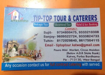 Tip-top-tour-caterers-Travel-agents-Katwa-West-bengal-1