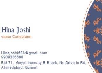 Vastu-consultant-hina-joshi-Feng-shui-consultant-Bapunagar-ahmedabad-Gujarat-1
