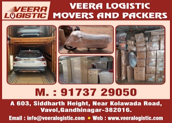 Veera-logistic-movers-and-packers-Packers-and-movers-Gandhinagar-Gujarat-1