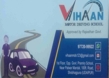 Vihaan-motor-driving-school-Driving-schools-Udaipur-Rajasthan-1